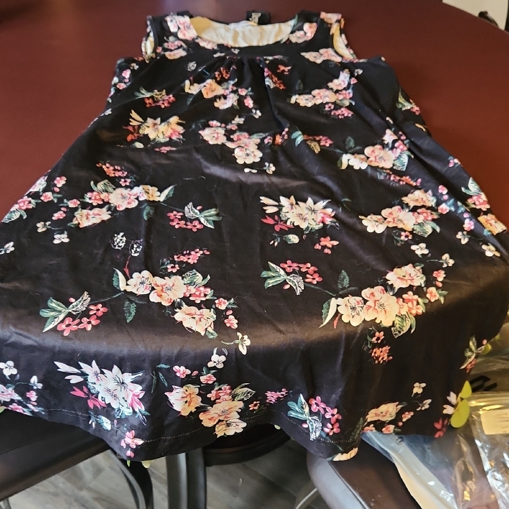 Post Surgical Floral A-Line Dress